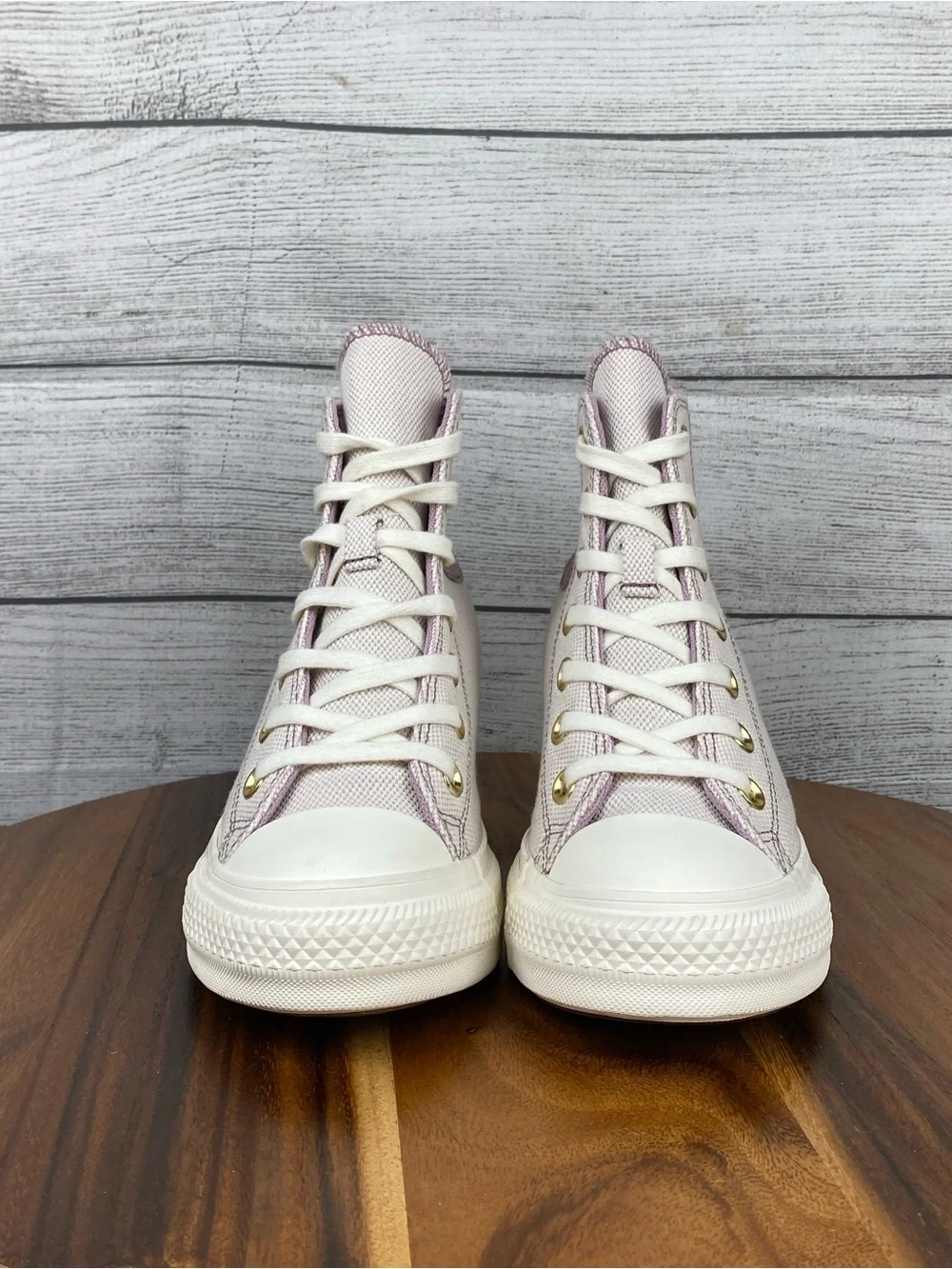 Converse Chuck Taylor All Star Wedge Platform High Light Pink Shoe Women Size 7